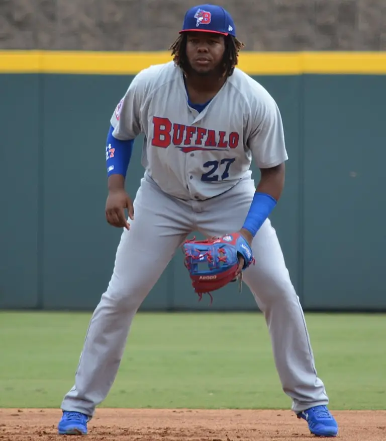 Toronto&#39;s slugger Vladimir Guerrero Jr. showcased his elite hitting prowess, finishing with a stellar .323 average by consistently punishing baseballs.