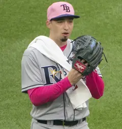 Blake Snell, Wilson Ramos (41371609524) (cropped).jpg