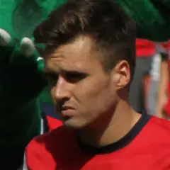 Carl Jenkinson Arsenal vs Sunderland, 18 August 2012, Pre match 7 (cropped).jpg