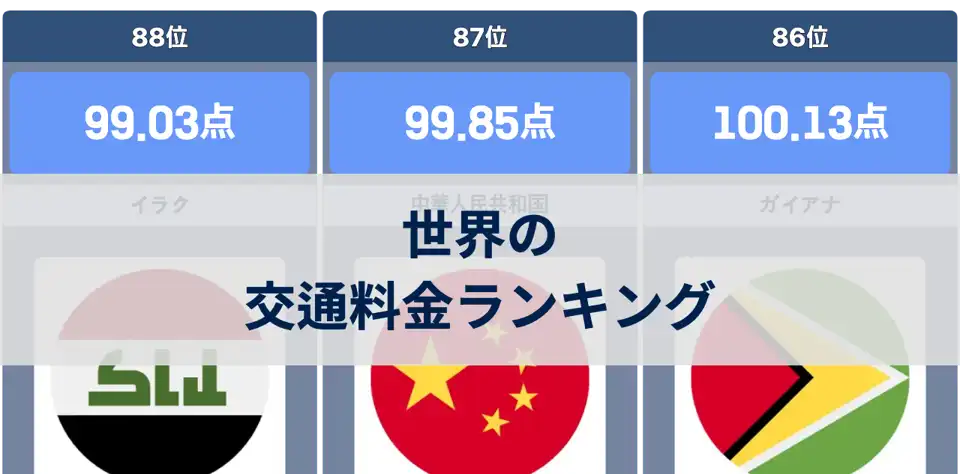 世界の公共交通料金比較：最も高い国と最も安い国はどこか？ thumbnail image