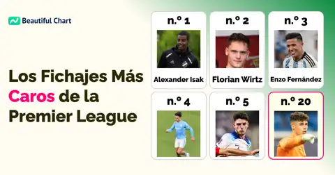 Ranking de Fichajes de la Premier League: Los Traspasos Más Caros thumbnail image