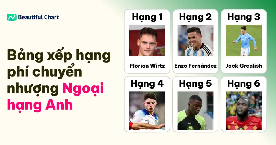 Phí chuyển nhượng Ngoại hạng Anh: Top 100 cầu thủ đắt giá nhất lịch sử thumbnail image