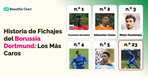 Los Fichajes Más Caros en la Historia del Borussia Dortmund: Análisis del Top 100 thumbnail image