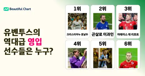 유벤투스 역대 영입 이적료 순위 Top 100 (25/26 시즌까지) thumbnail image