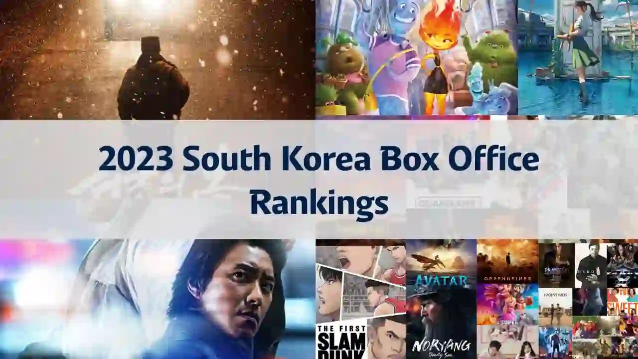 2023 South Korea Box Office Audience Rankings