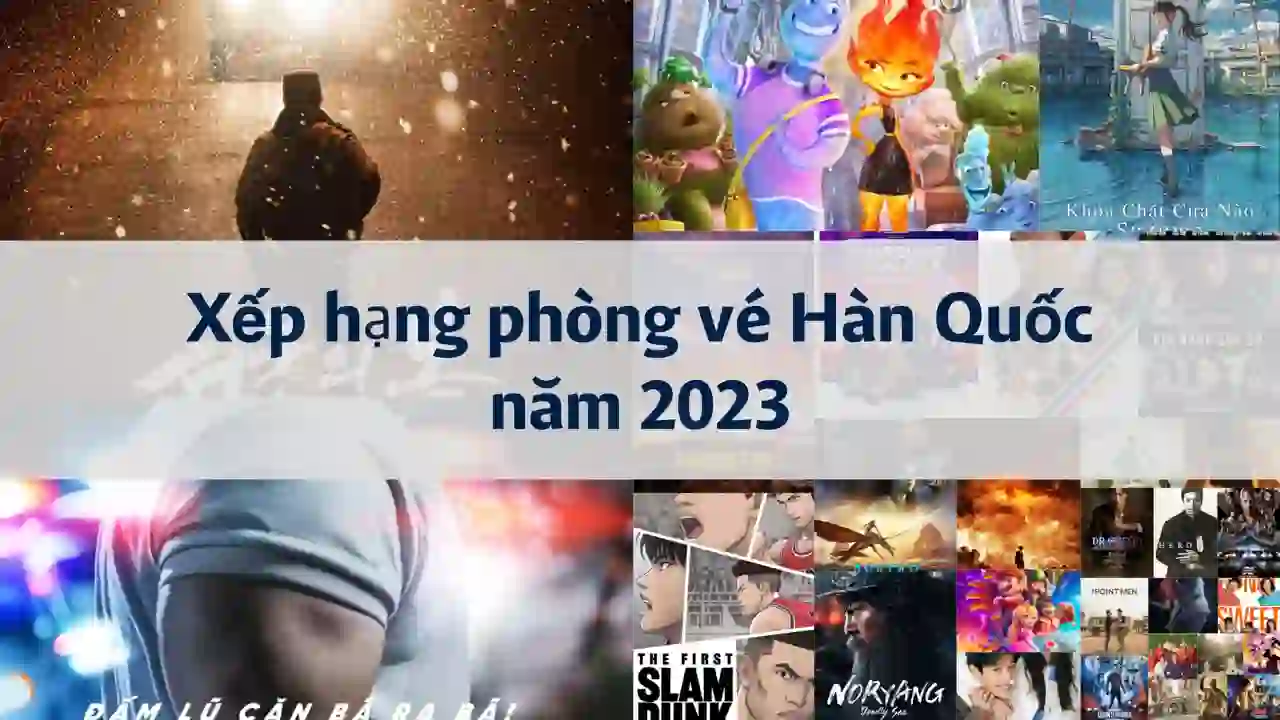 Xếp hạng khán giả phòng vé Hàn Quốc năm 2023